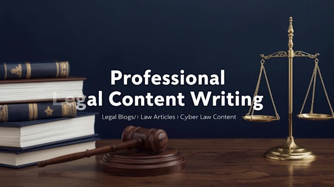 write legal content, law blogs and cyber law articles