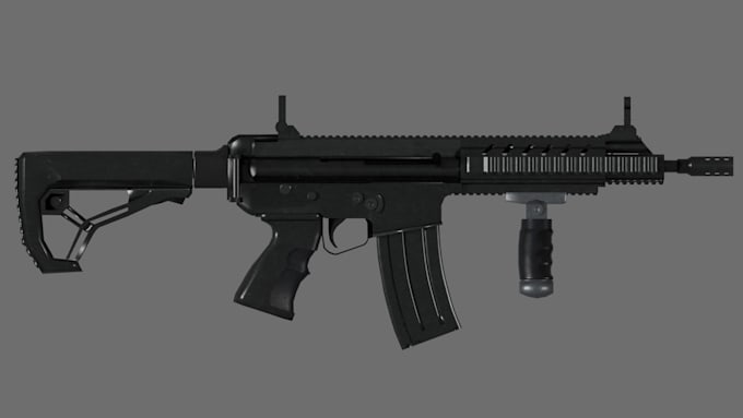 create a lowpoly fps weapon pack for your indie game