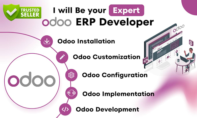 be expert odoo developer for odoo erp customization