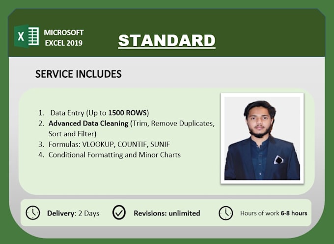 be your excel expert for formulas, report and data analysis