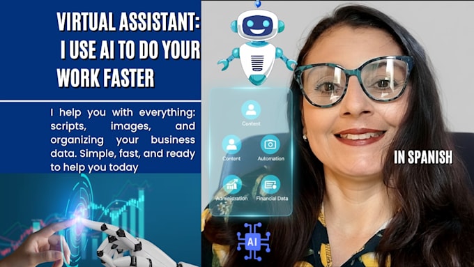 be your efficient virtual assistant for ai content and admin