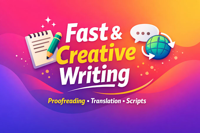 proofread, rewrite and edit your english or french texts and scripts