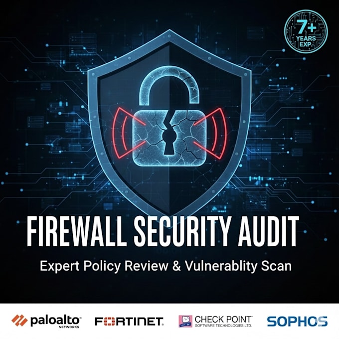 perform a professional firewall security audit and policy review