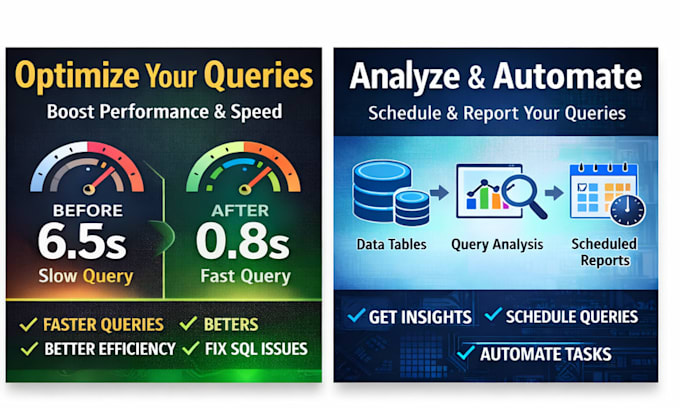 write simple sql queries for your database