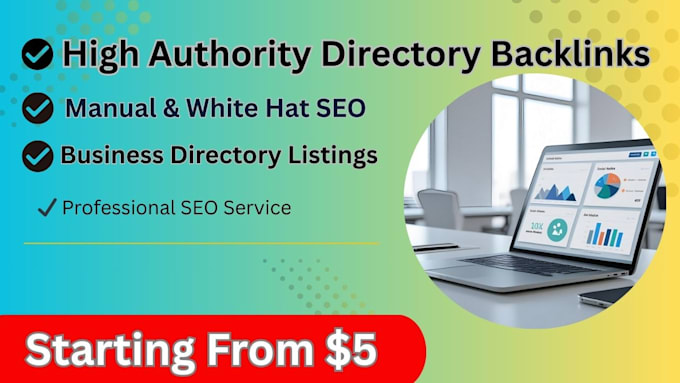 build high authority directory backlinks for SEO ranking