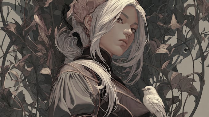 design 2d character and illustration