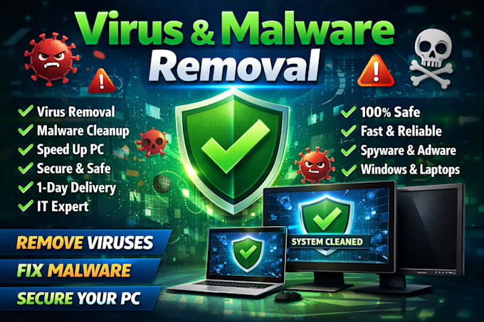 remove viruses, malware, and optimize your PC