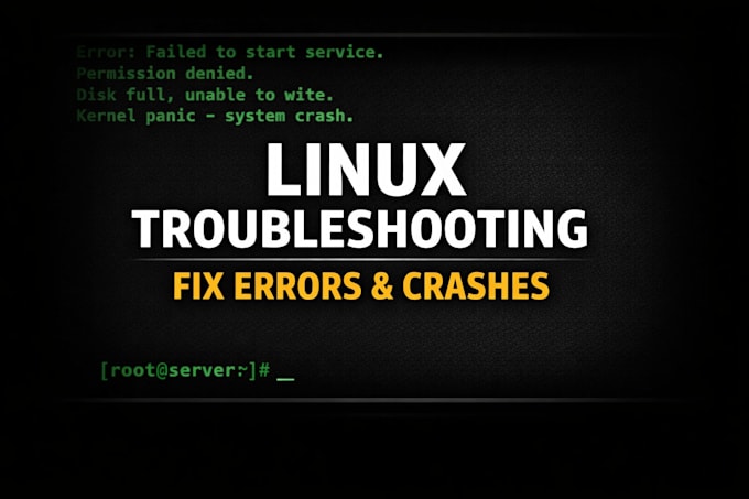 fix linux errors, crashes, and system issues