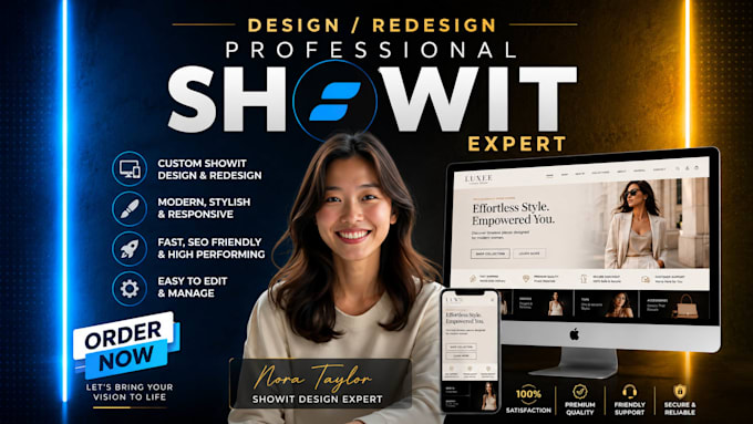 update, redesign showit website, nice landing page, showit template showit seo