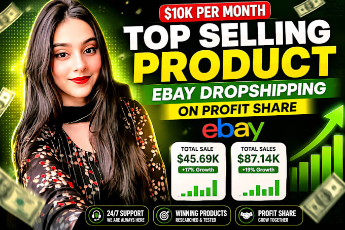 do ebay dropshipping on profit share
