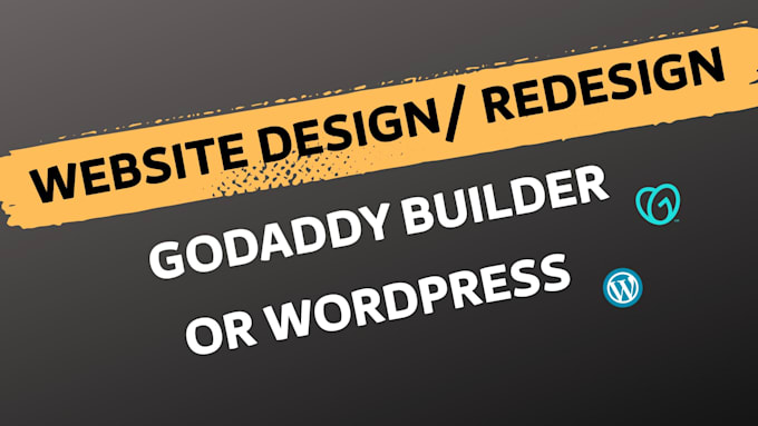 design a 5 page godaddy website according to your need