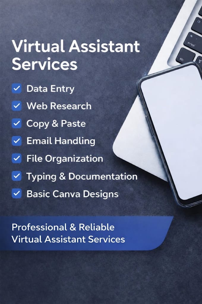 be your reliable virtual assistant