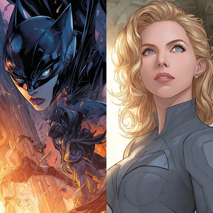 do comic book art and comic book illustration