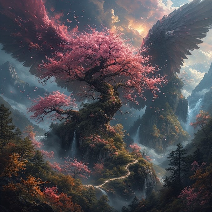 draw a fantasy illustration for you