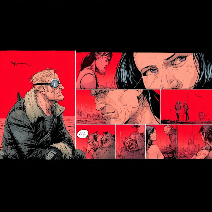 comic book artist graphic novel illustration comic