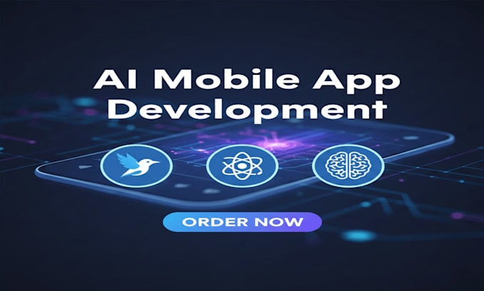 create flutter and react native ai mobile application