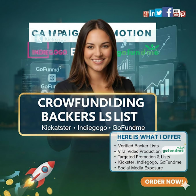 generate active backers list for indiegogo kickstarter gofundme campaign