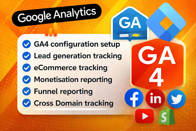 Set up ga4 lead and ecommerce tracking via gtm alongside google ads and ...