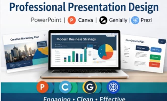 Design your genially presentation for your business on genially prezi ...