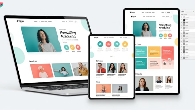Design a high converting figma landing page ui ux design by ...