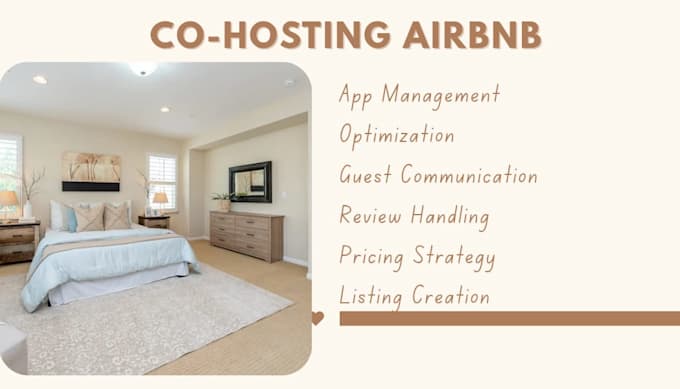 cohost and manage your airbnb for maximum bookings