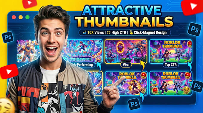 create roblox youtube thumbnails high CTR roblox thumbnail