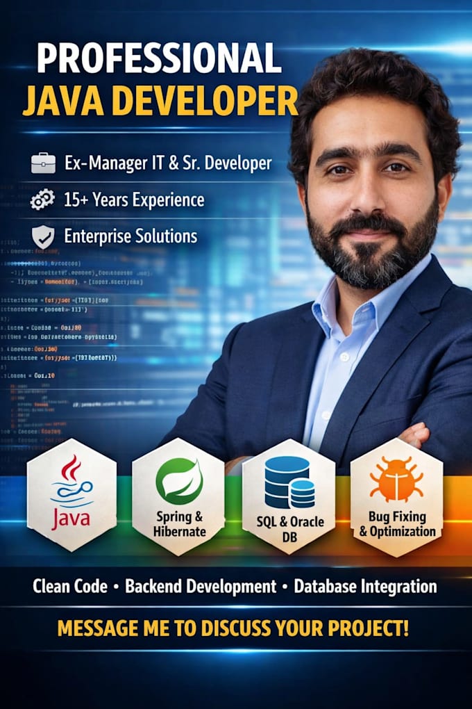 do smart java programming, java projects, assignments and bug fixing