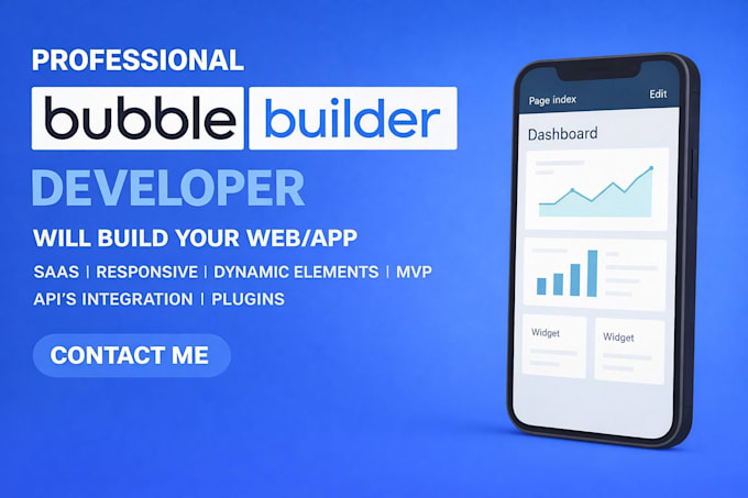 Develop bubble io website, bubble mvp bubble saas as bubble app ...