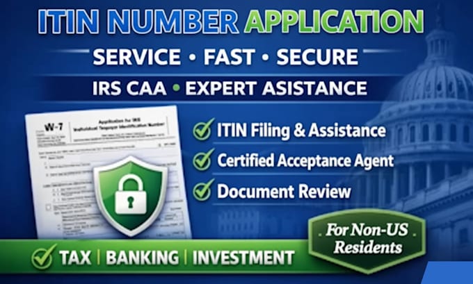 apply for your itin individual taxpayer identification as irs caa