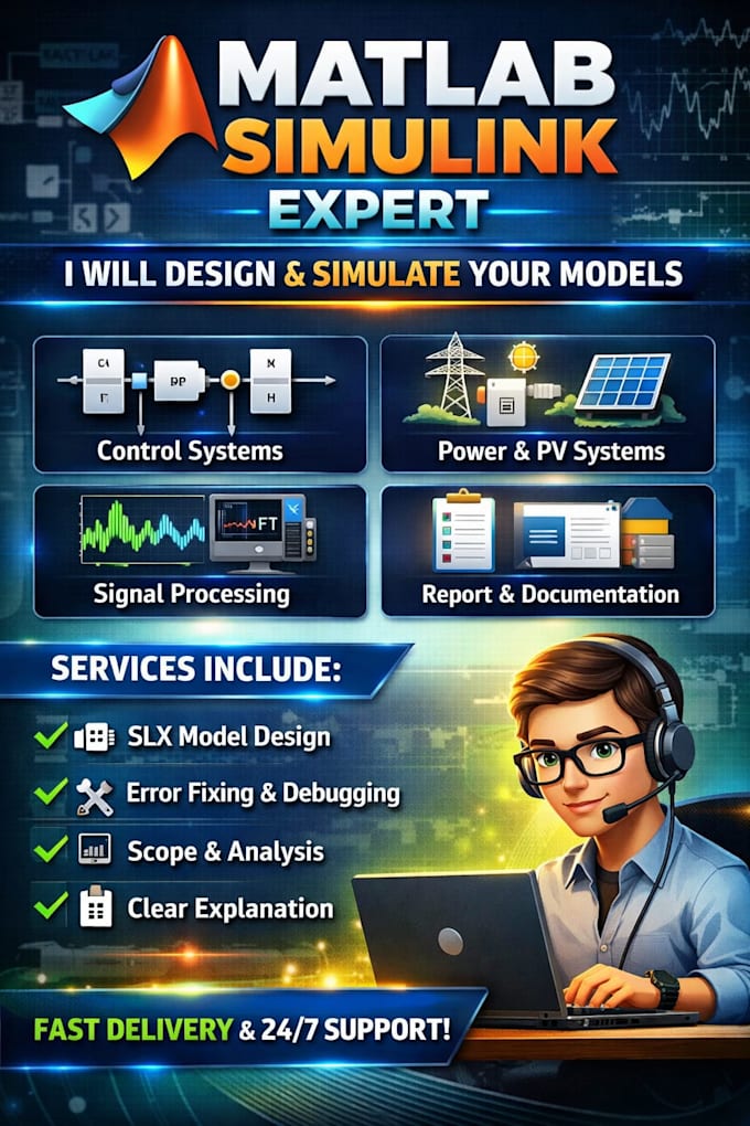 Matlab simulink and code base work by Hussain_malik19 | Fiverr