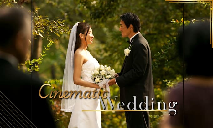 edit cinematic wedding videos for couples