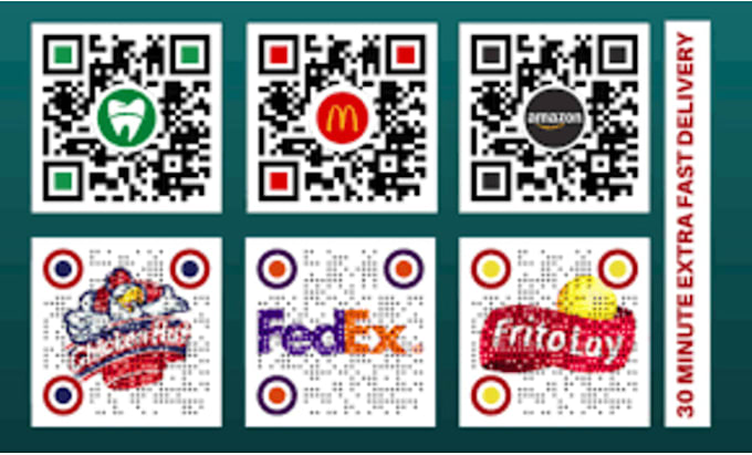 generate qr code for you with your logo