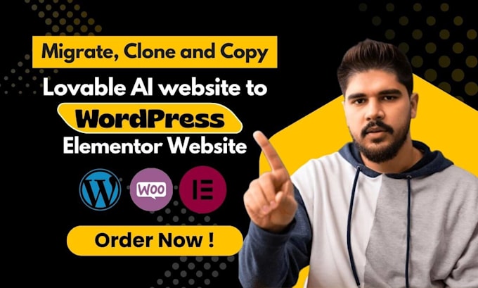 migrate lovable ai to wordpress clone lovable ai website