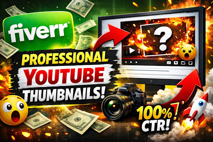 design amazing youtube thumbnails