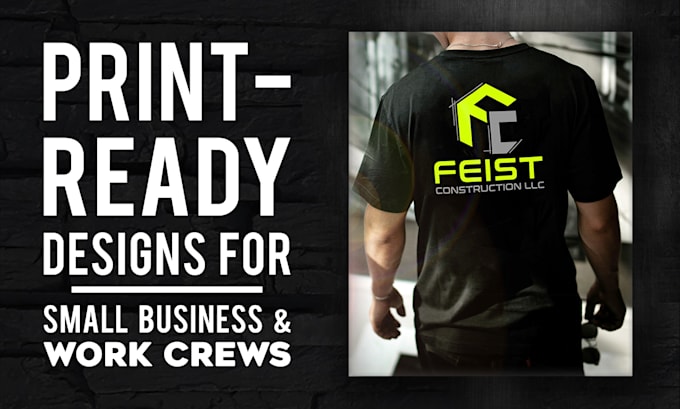 design custom shirts for your small business or work crew