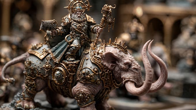 paint your warhammer 40k and fantasy miniatures