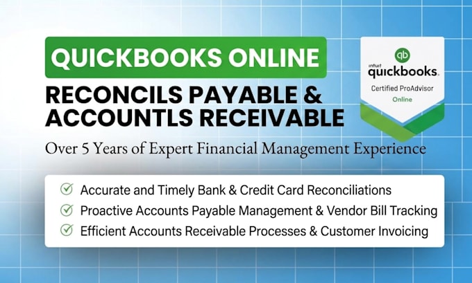 do quickbooks online reconciliation, accounts payable, receivable