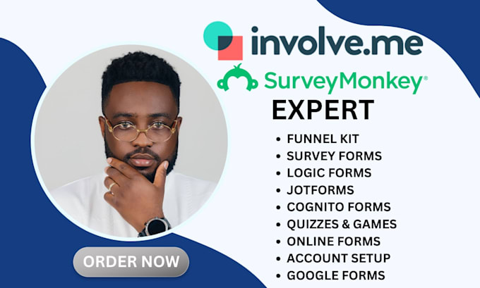 create involve me, jotform or surveymonkey surveys forms and quizzes kahoot