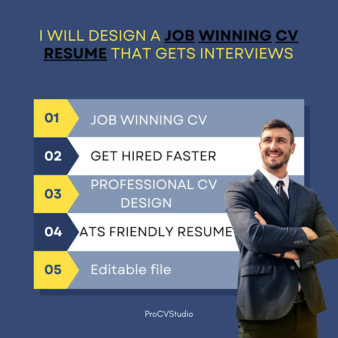 create job winning CV