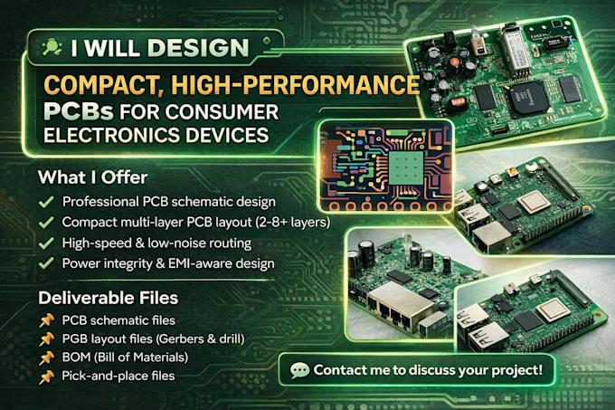 design compact, high performance pcb for consumer electronics devices