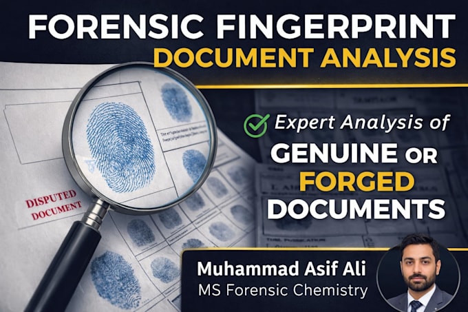 do forensic fingerprints examination