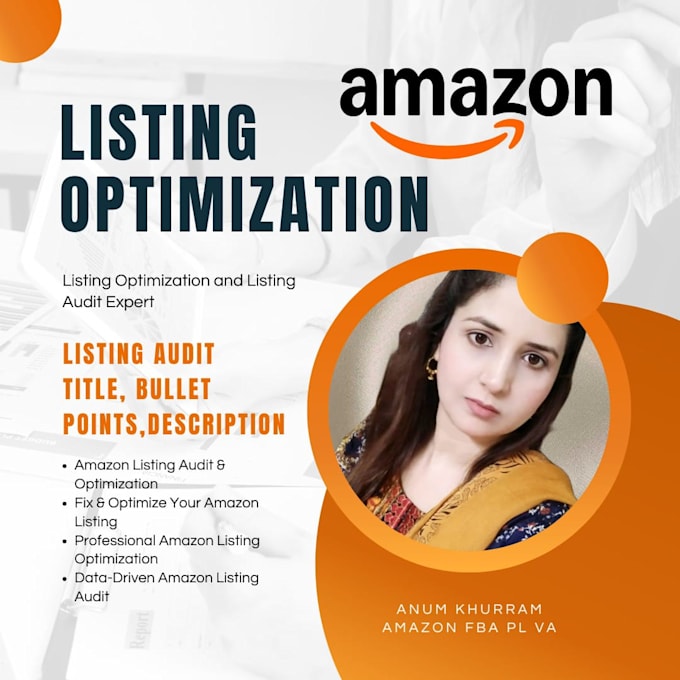 do complete amazon listing audit and SEO optimisation