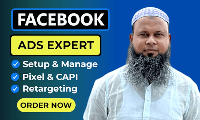setup and manage facebook ads with pixel capi and retargeting