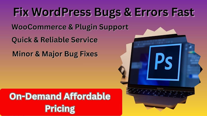 wordpress development customization and bug fixes