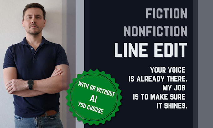 line edit your fiction book