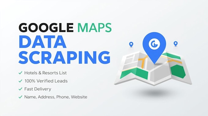 scrape hotel and resort leads from google maps