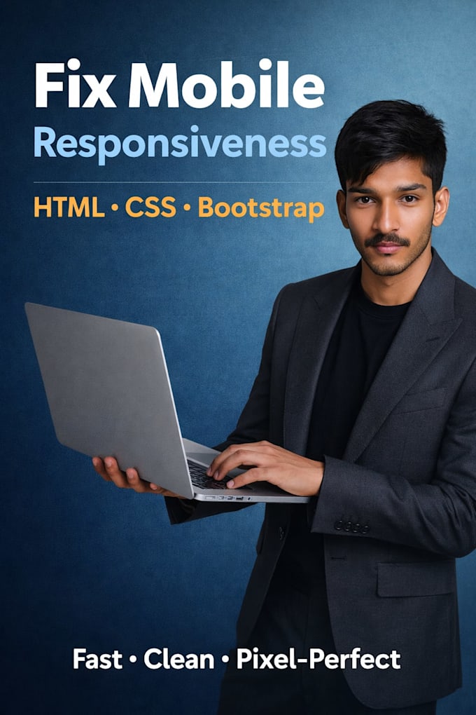 fix mobile responsiveness and CSS layout issues in your website