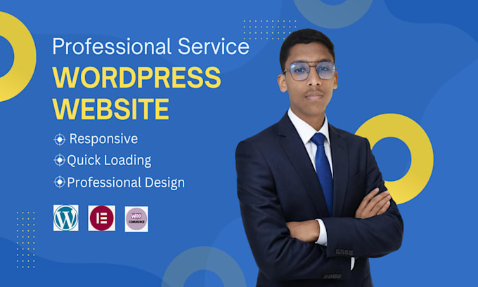 design and develop a professional wordpress website and blog