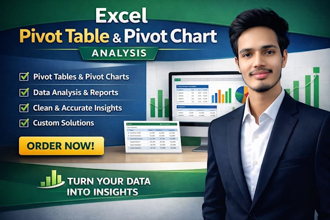 create professional pivot tables and pivot charts in excel