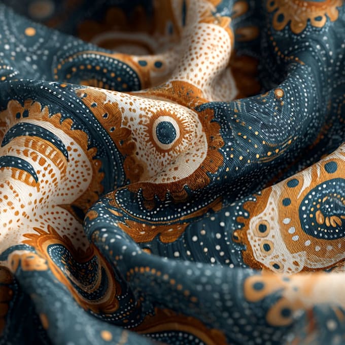design unique seamless pattern, textile print, and packaging